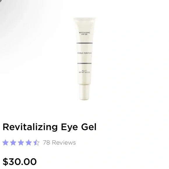 Merle Norman Revitalizing Eye Gel .50 oz New without Box - Picture 2 of 3